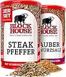 Block House Steak Pfeffer mit schwarzem Pfeffer & Zaubergewürzsalz mit feinen Kräutern