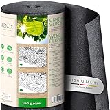 LILENO HOME 50m² Unkrautvlies Gartenvlies gegen Unkraut...