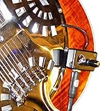 Vintage National Resonator Gitarre Mikrofon mit Flexibel Micro Gänsehals von Myers Pickups