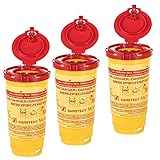 Kanülenabwurfbehälter -3 Stück- Multi-Safe 0,5 L twin plus REF 77.3884.005 Carmesin® Bundle