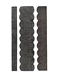 SET Dachschindeln Biberschwanz (65 mm + 415 mm lang) grau 2 Set