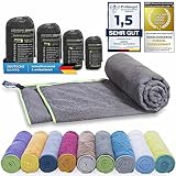 LightDry® Original Mikrofaser Sporthandtuch Backpack...