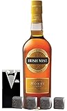 Irish Mist Original Honey irischer Whiskey Likör + 4 Original Whisky Kühlsteine Smoking