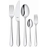 Silit Midi Besteck Set 6 Personen, 30-teilig, Monobloc-Messer, Crominox Edelstahl 18/10 poliert, glänzend, spülmaschinengeeignet