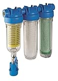 HYDRA Rainmaster Trio RLH CB/EC 1' Hauswasserfilter Brunnenwasser Filter