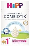 HiPP Kindermilch Combiotik 1+ (4 x 600g), ab 1 Jahr, mit natürlichen Milchsäurekulturen und Ballaststoffen, Calcium, Vitamine C und D, für ein gutes Bauchgefühl