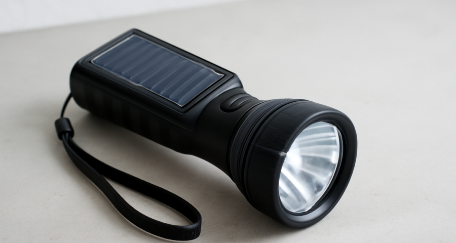 Solar-Taschenlampe