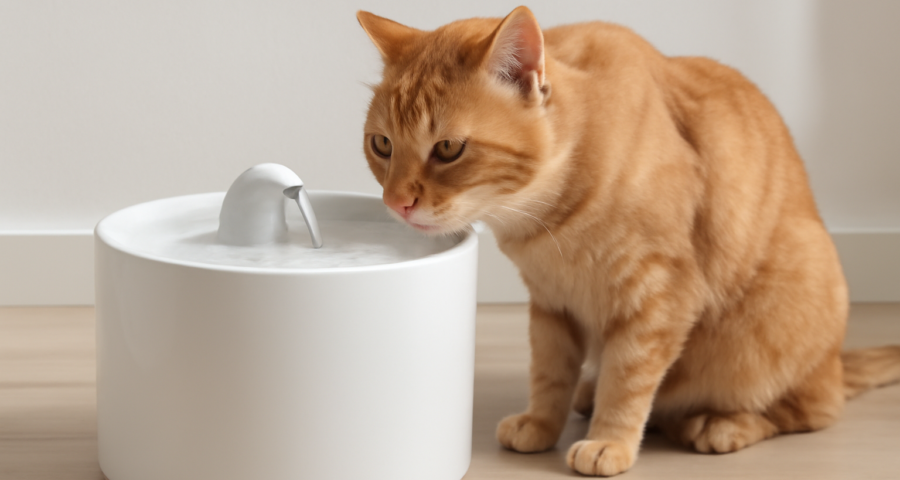 Trinkbrunnen für Katzen